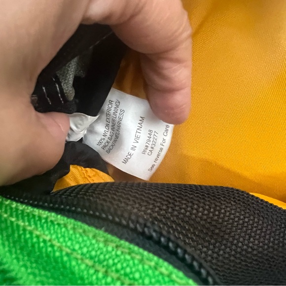 Marmot Biospan Walkabout Lumbar Pack Green Zippered Hiker Pack Shoulder Strap - Picture 11 of 12